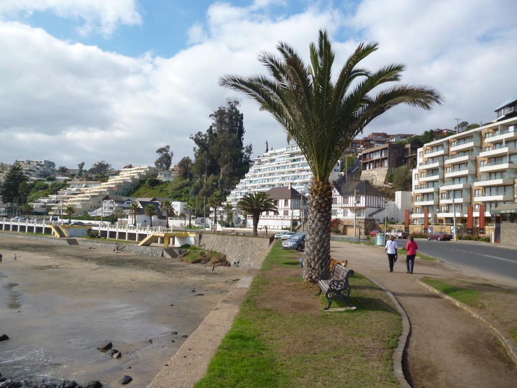 Departamento Frente Al Mar Apartman Concón Szoba fotó