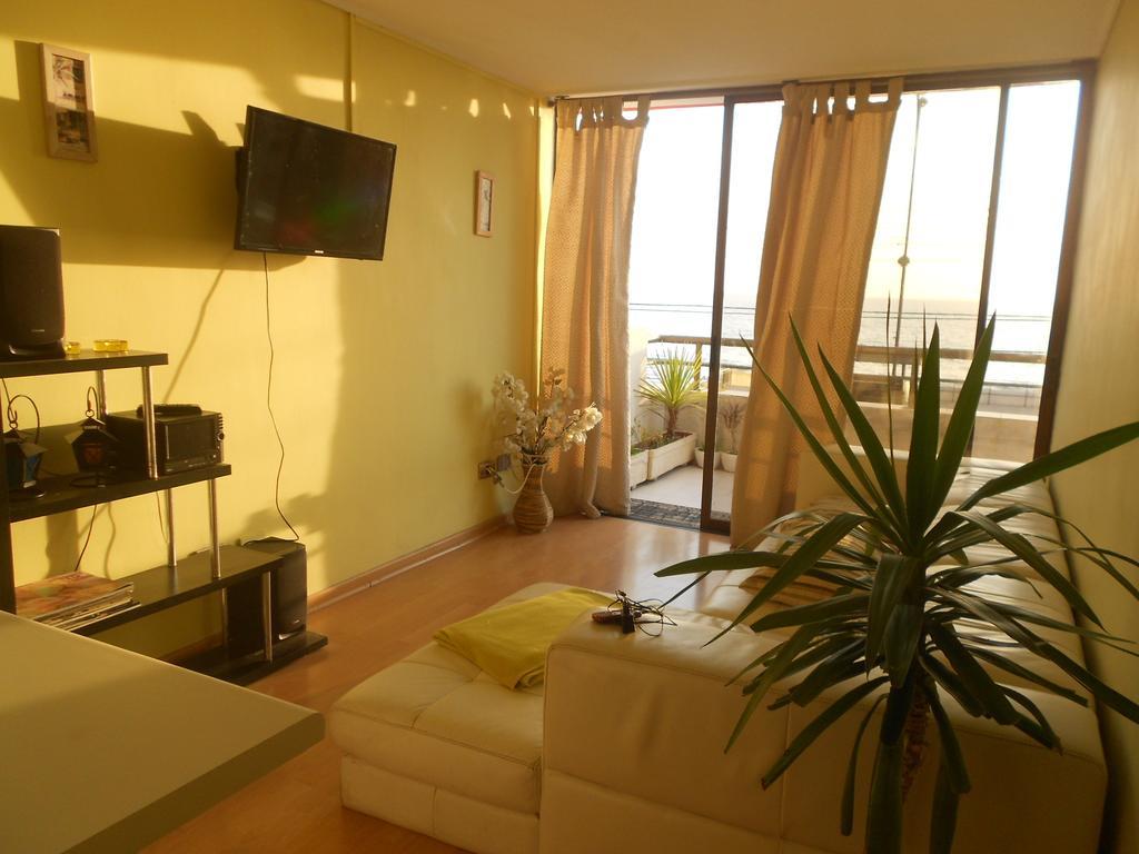 Departamento Frente Al Mar Apartman Concón Szoba fotó