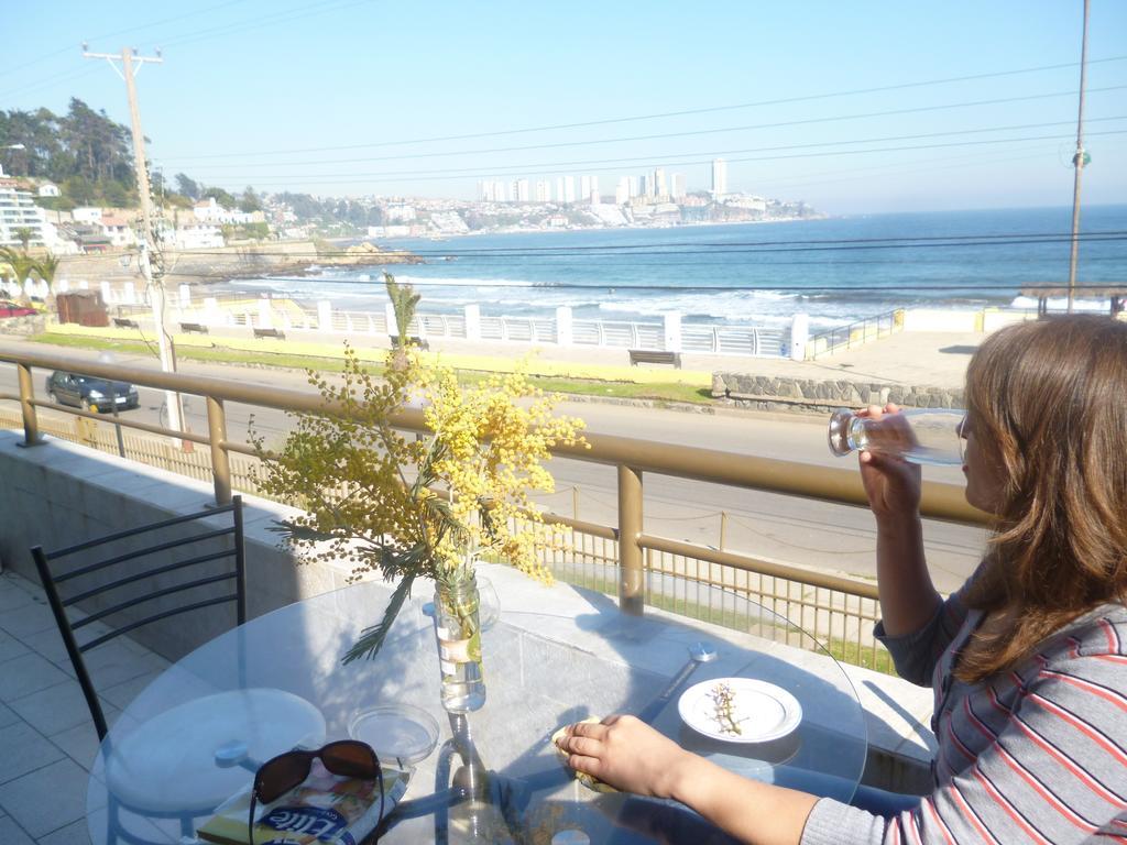 Departamento Frente Al Mar Apartman Concón Szoba fotó